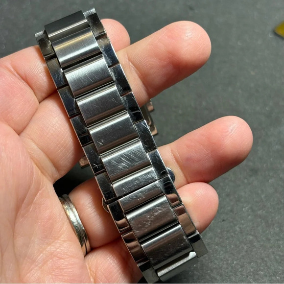 Gucci Timepieces 7700 Chrono Swiss Made Stainless Steel Men’s Watch Working - Picture 3 of 7